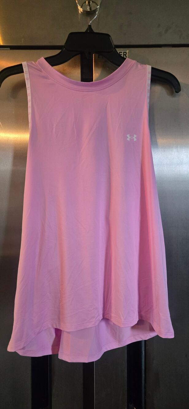 Under Armour Loose Fit Flowy Tank Top Pink Size XL